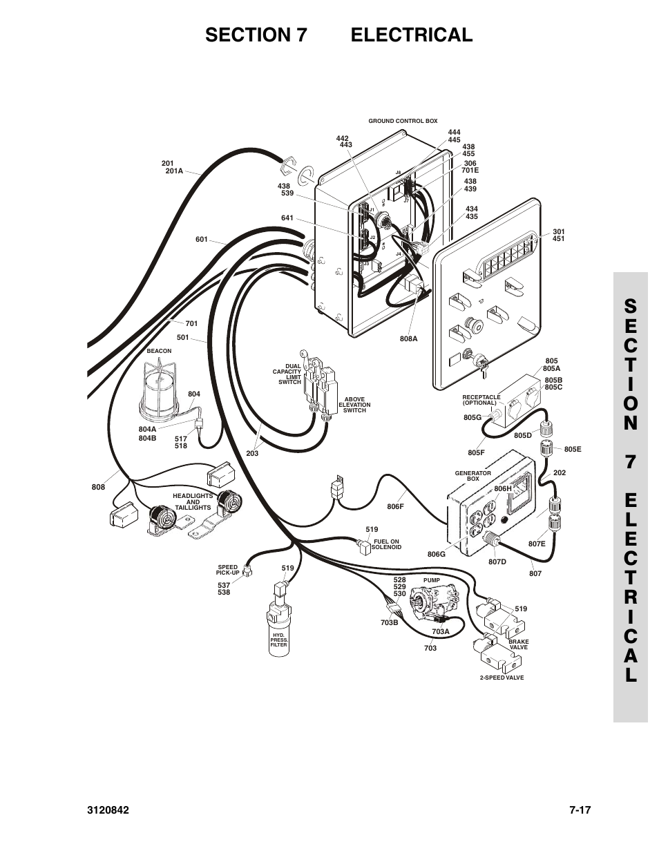 JLG 660SJ Parts Manual User Manual | Page 263 / 306