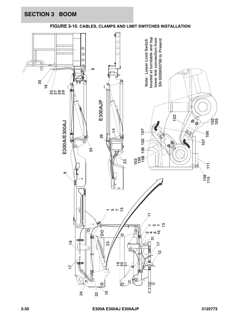 JLG E300 ANSI Parts Manual User Manual | Page 100 / 208