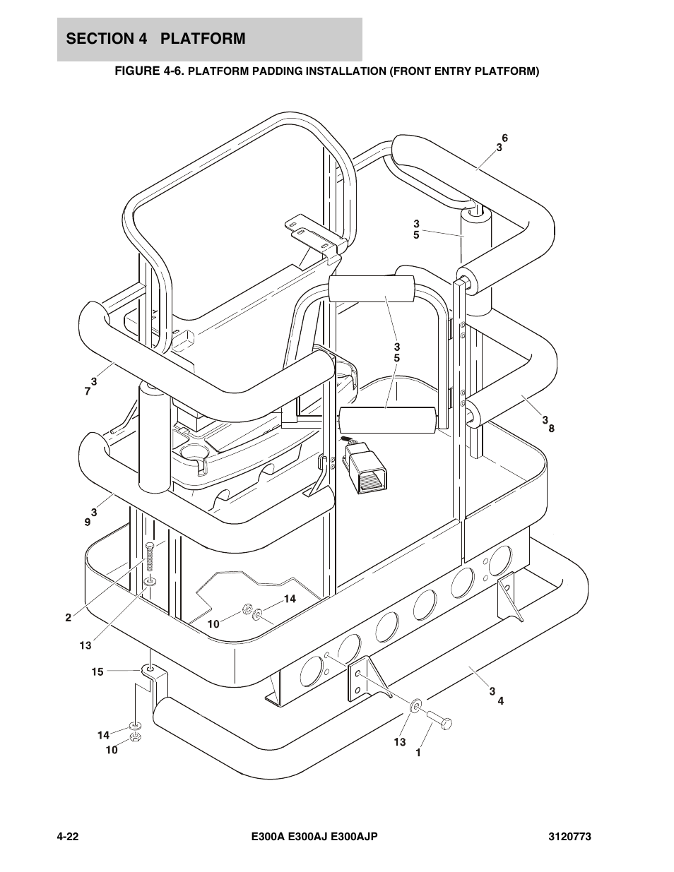 JLG E300 ANSI Parts Manual User Manual | Page 124 / 208