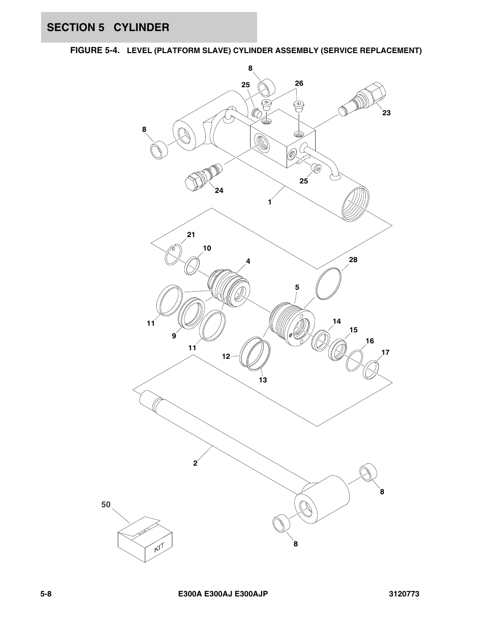 JLG E300 ANSI Parts Manual User Manual | Page 136 / 208