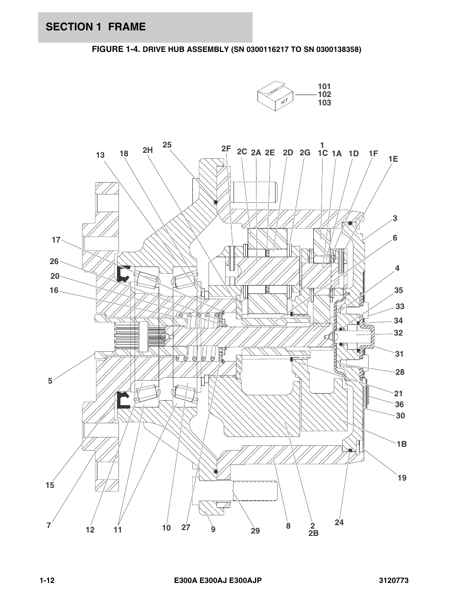 JLG E300 ANSI Parts Manual User Manual | Page 18 / 208
