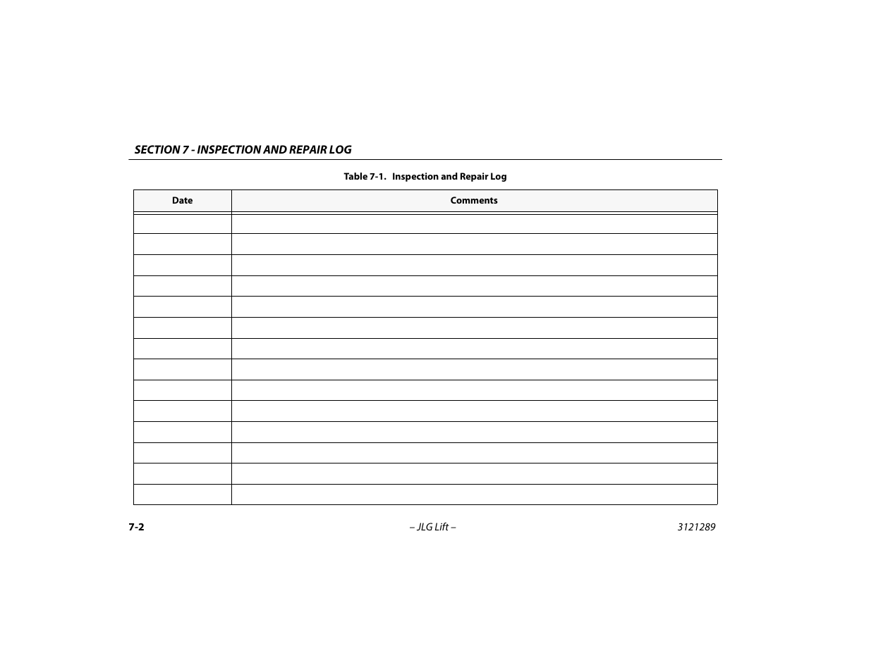 JLG 450A_AJ Series II Operator Manual User Manual | Page 122 / 126