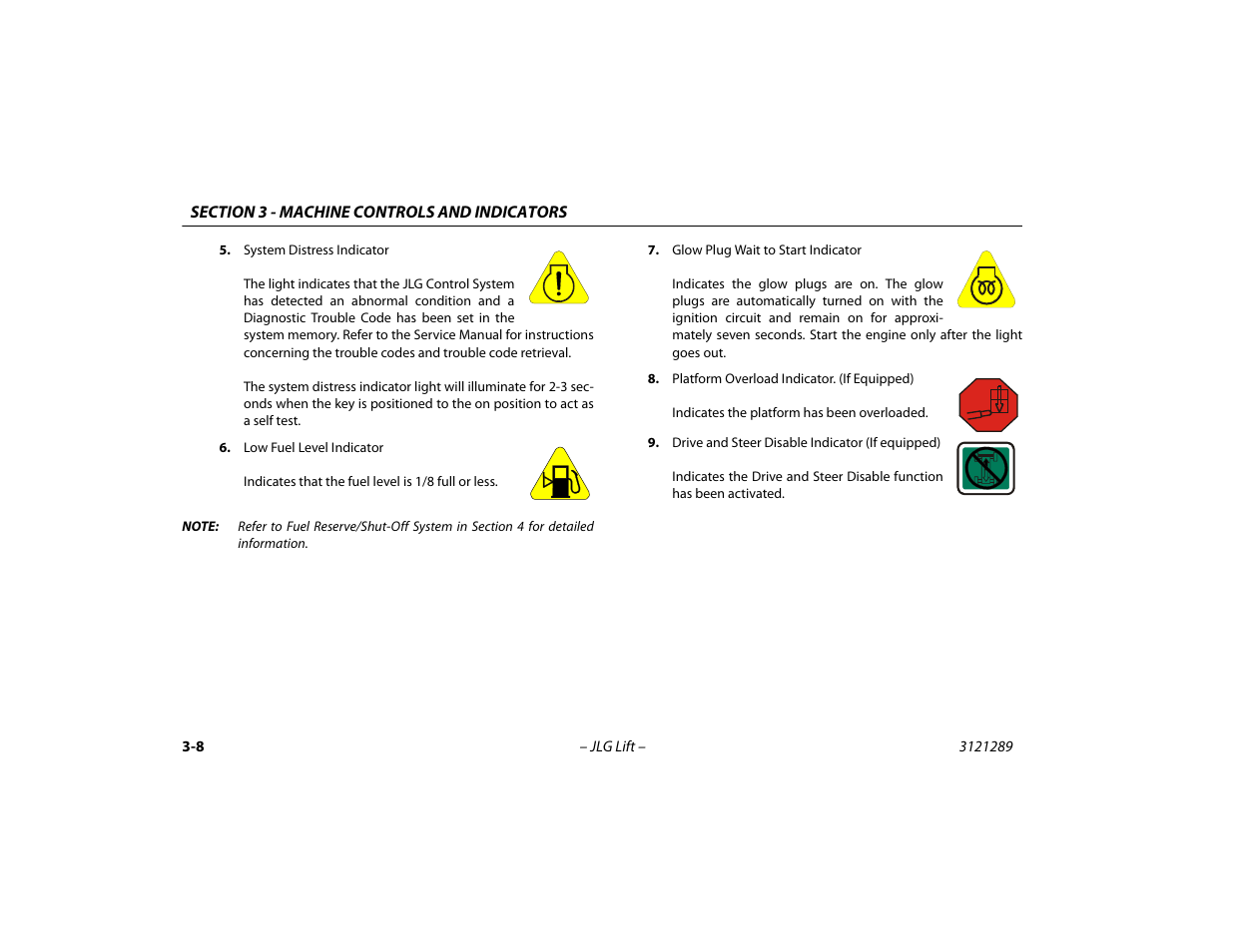 JLG 450A_AJ Series II Operator Manual User Manual | Page 44 / 126