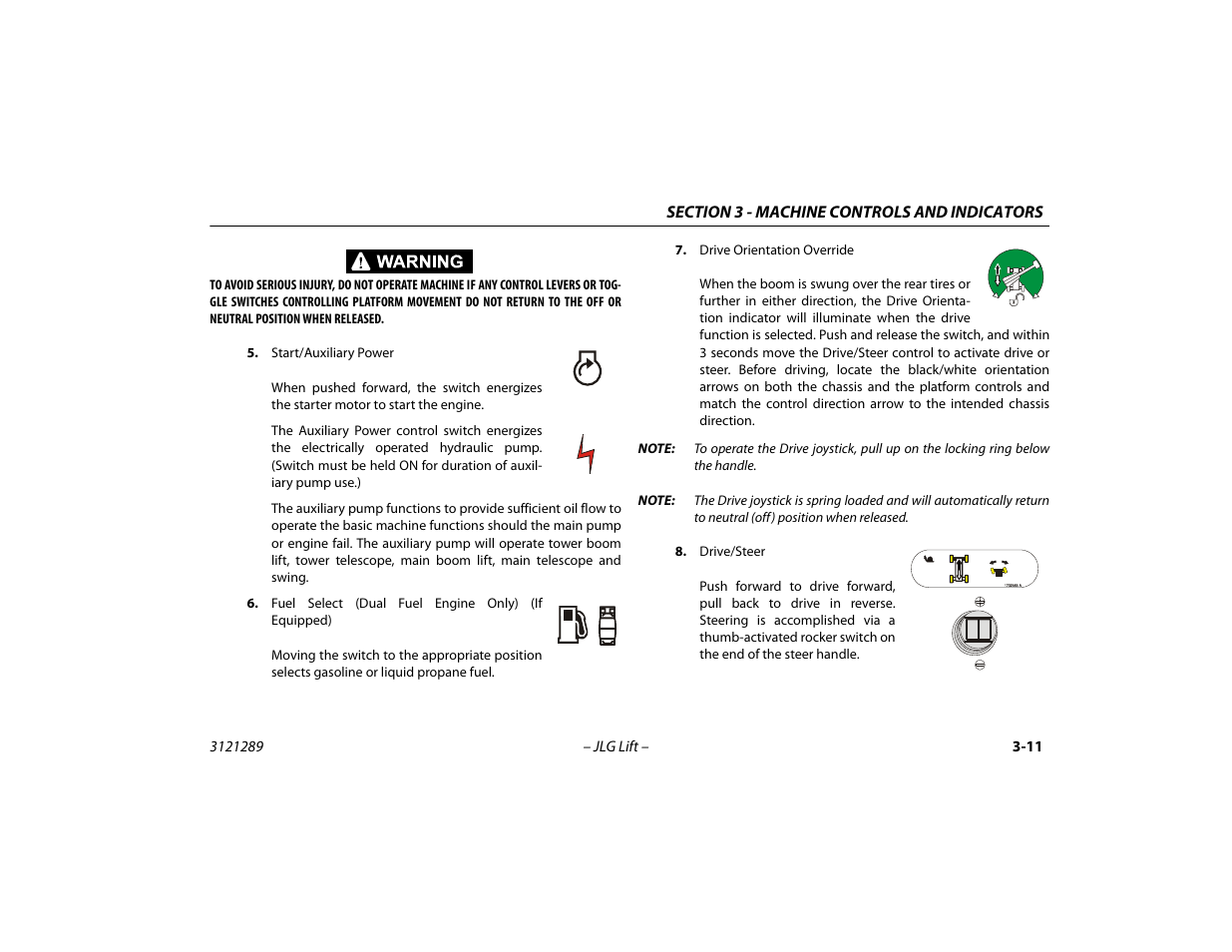 JLG 450A_AJ Series II Operator Manual User Manual | Page 47 / 126