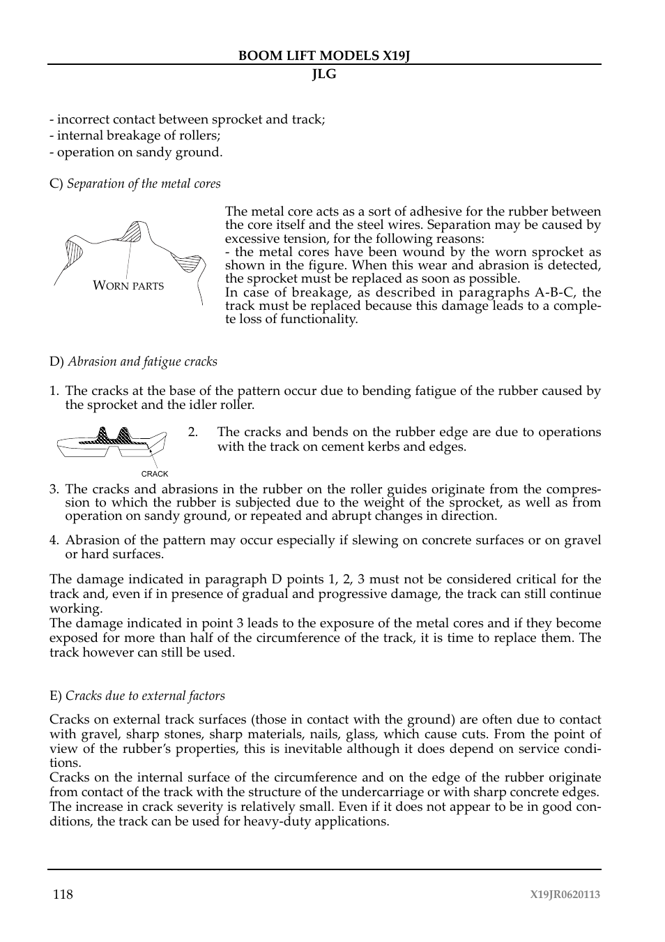 JLG X19J Operator Manual User Manual | Page 122 / 177