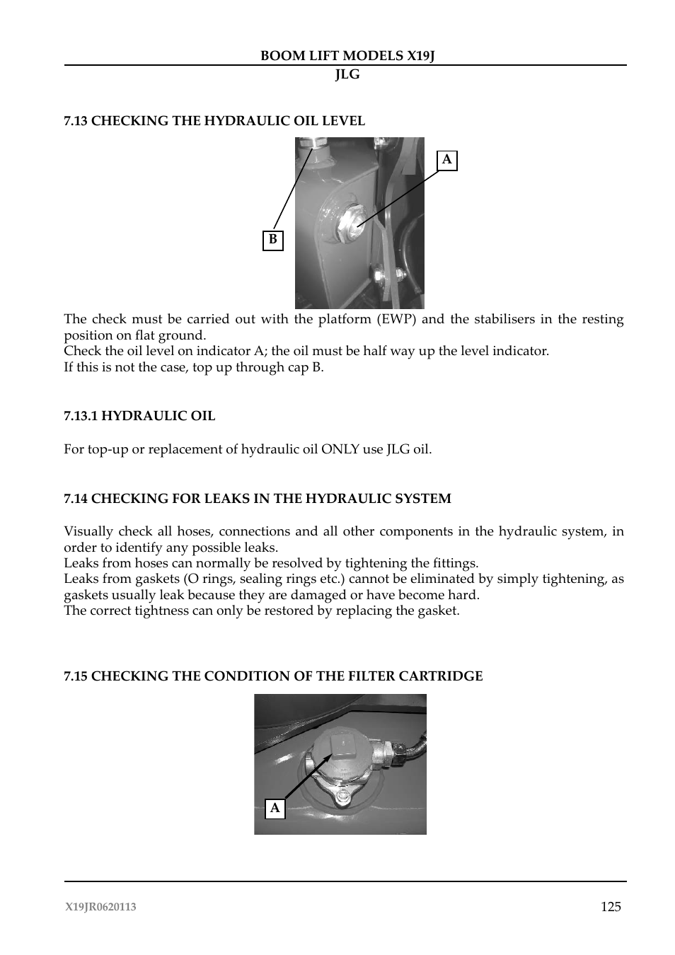 JLG X19J Operator Manual User Manual | Page 129 / 177