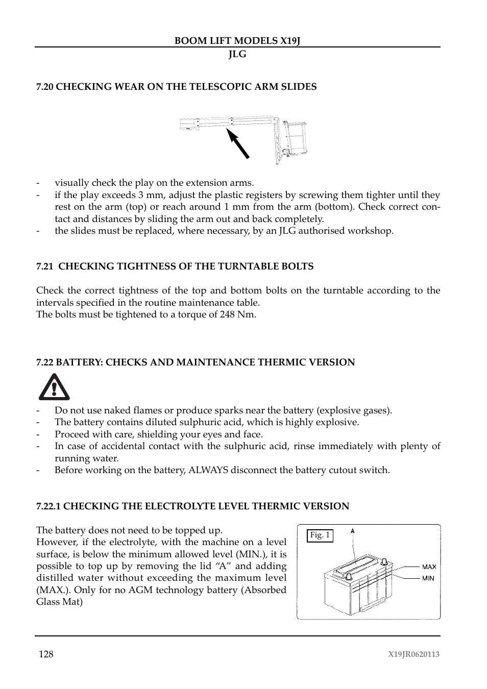 JLG X19J Operator Manual User Manual | Page 132 / 177