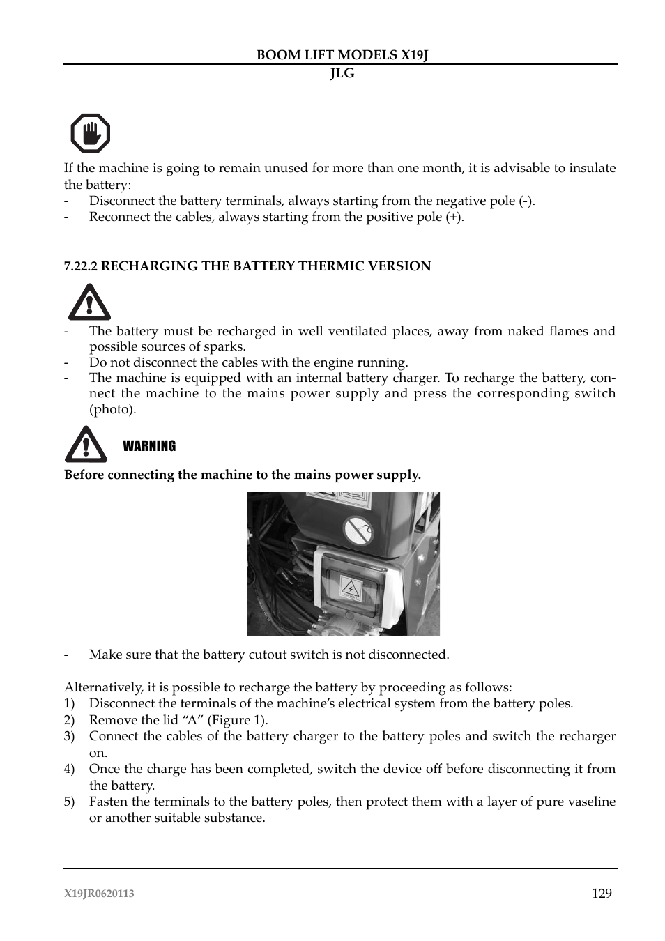 JLG X19J Operator Manual User Manual | Page 133 / 177
