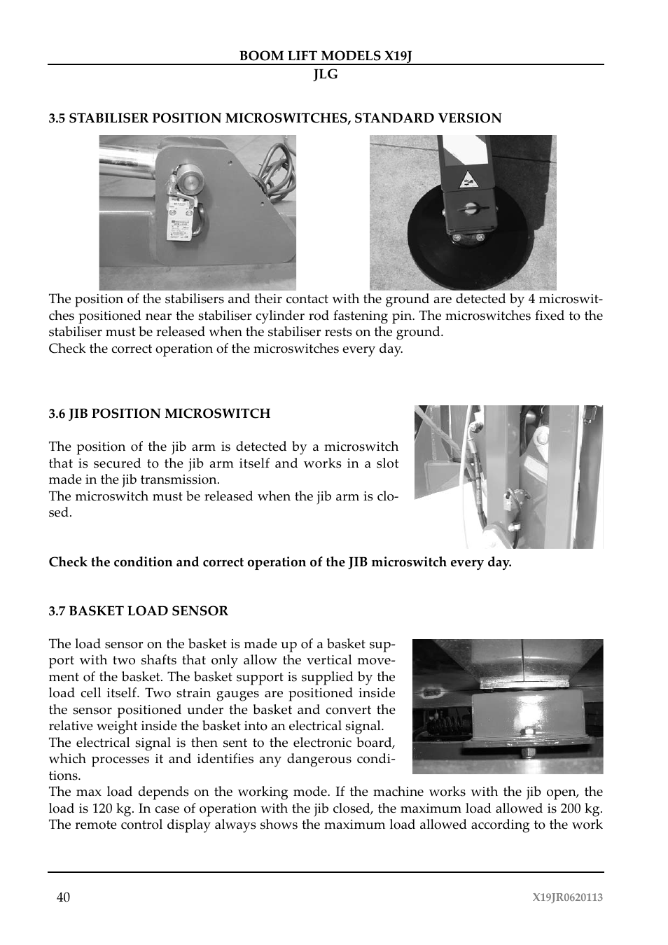 JLG X19J Operator Manual User Manual | Page 44 / 177
