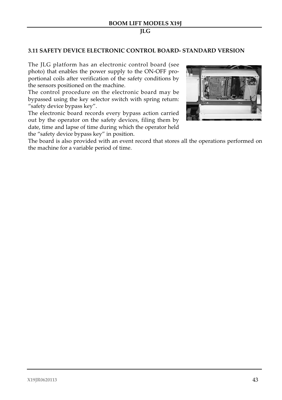 JLG X19J Operator Manual User Manual | Page 47 / 177