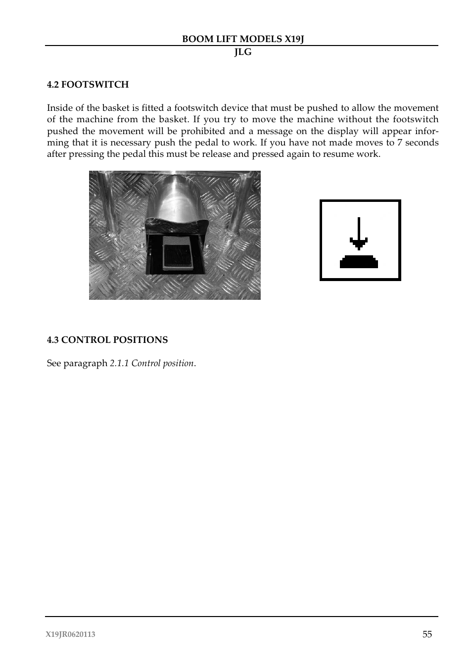 JLG X19J Operator Manual User Manual | Page 59 / 177