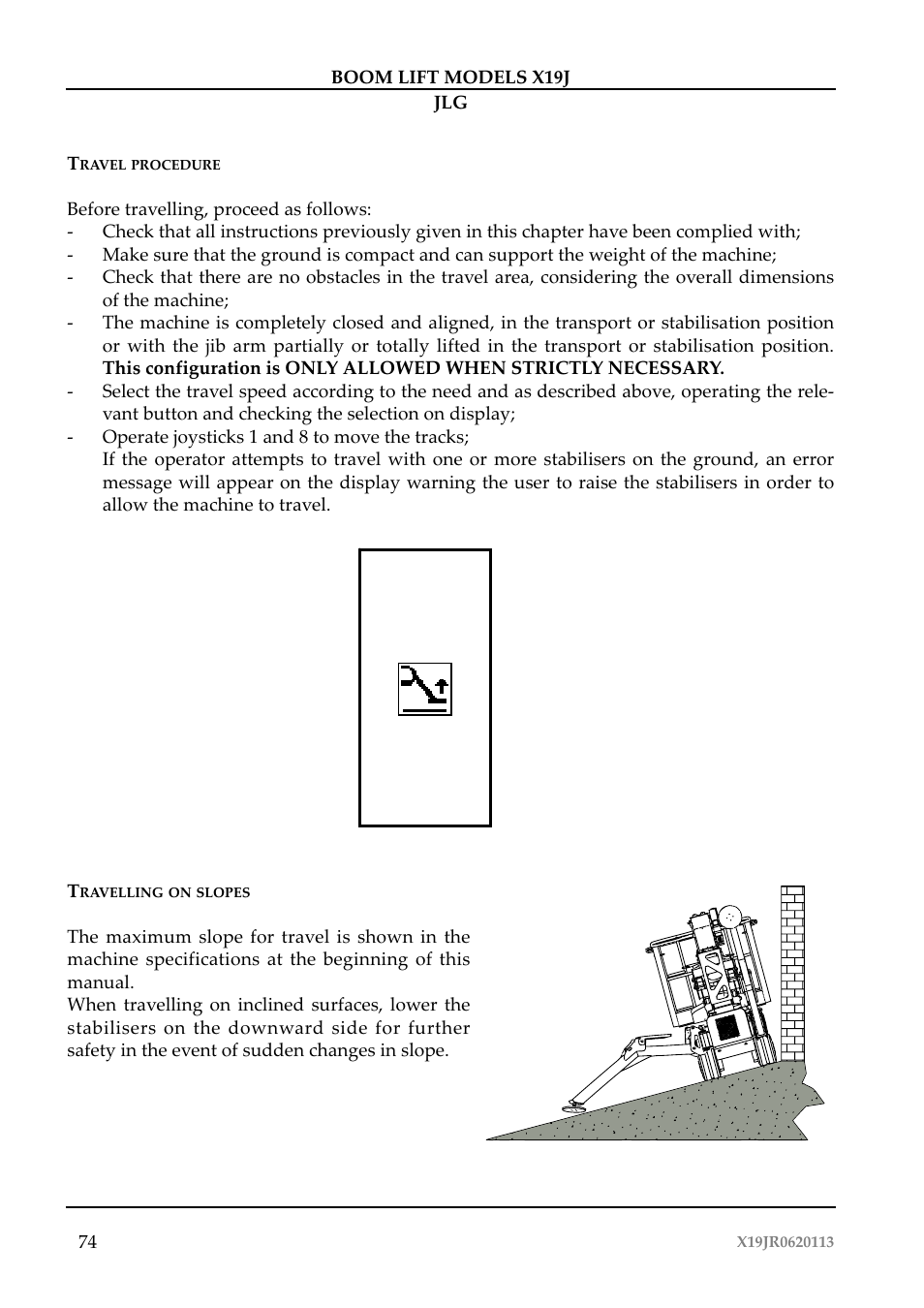 JLG X19J Operator Manual User Manual | Page 78 / 177