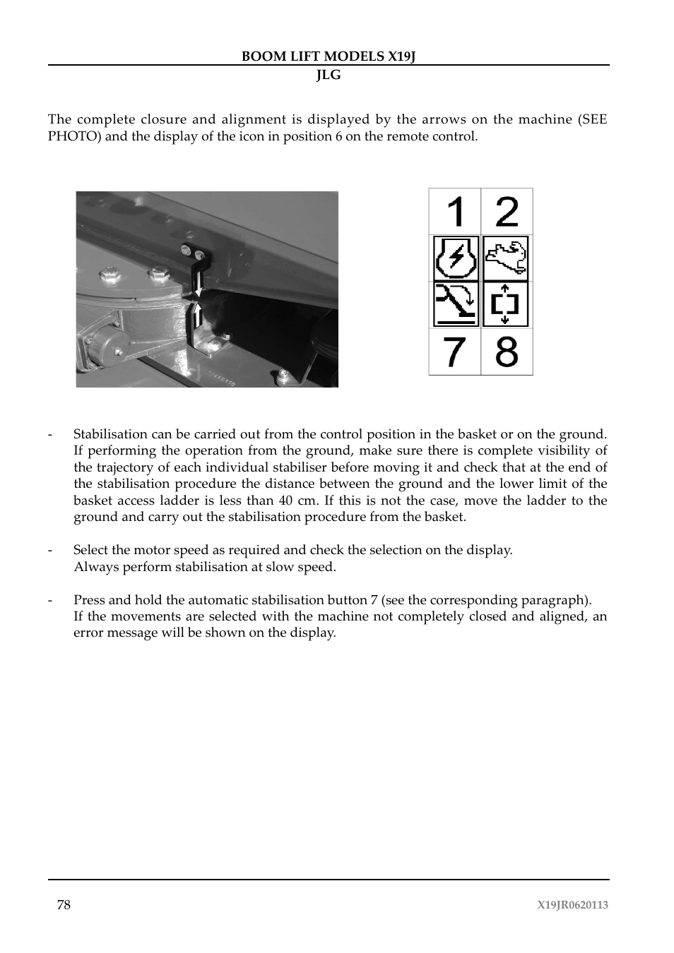 JLG X19J Operator Manual User Manual | Page 82 / 177