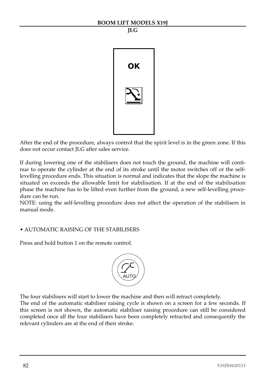 JLG X19J Operator Manual User Manual | Page 86 / 177