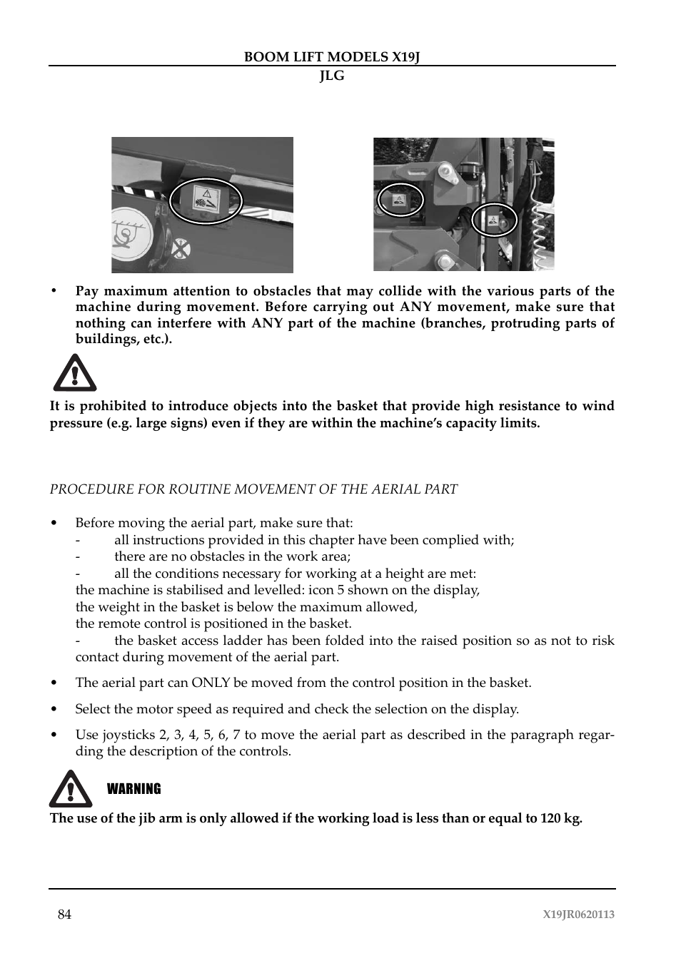 JLG X19J Operator Manual User Manual | Page 88 / 177