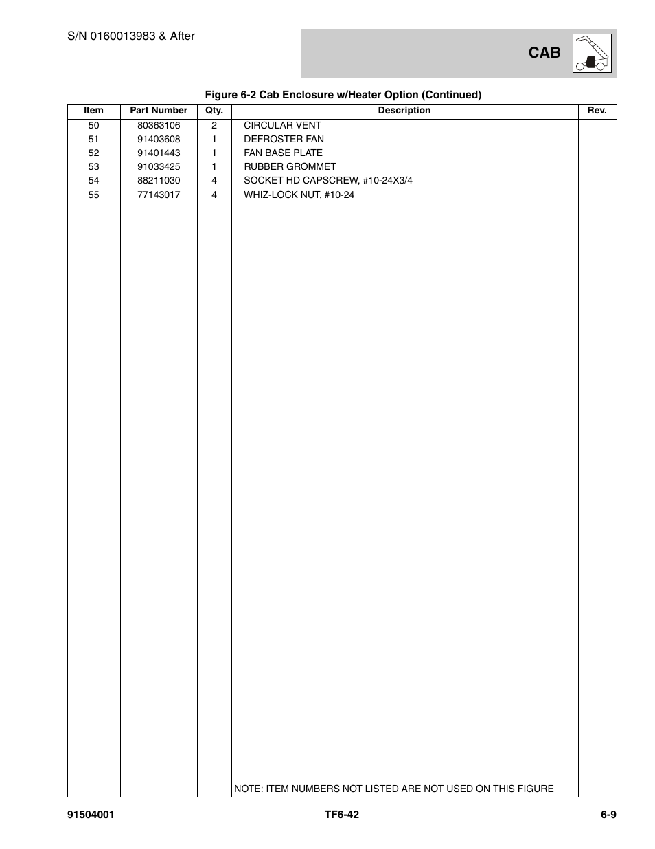 JLG TF6-42 Parts Manual User Manual | Page 247 / 516