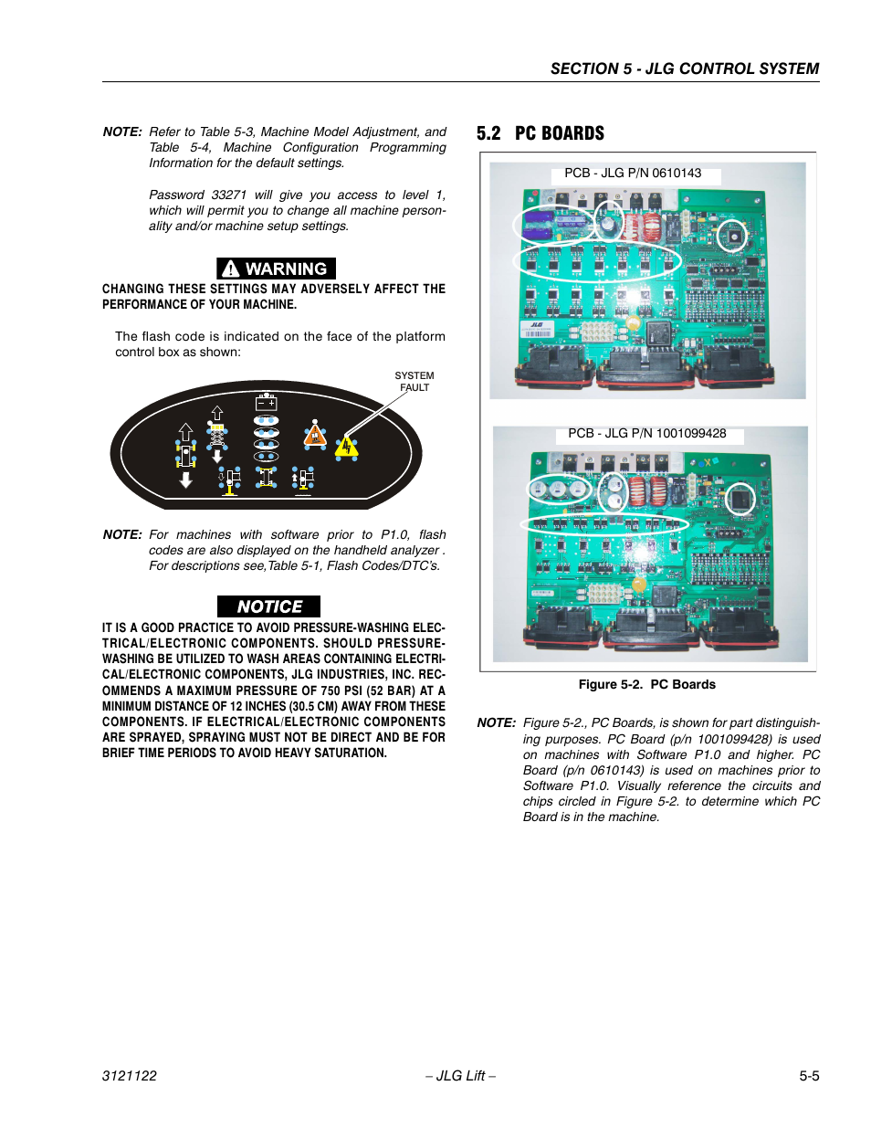 2 pc boards, Pc boards -5 | JLG M4069 ANSI Service Manual User Manual | Page 101 / 150