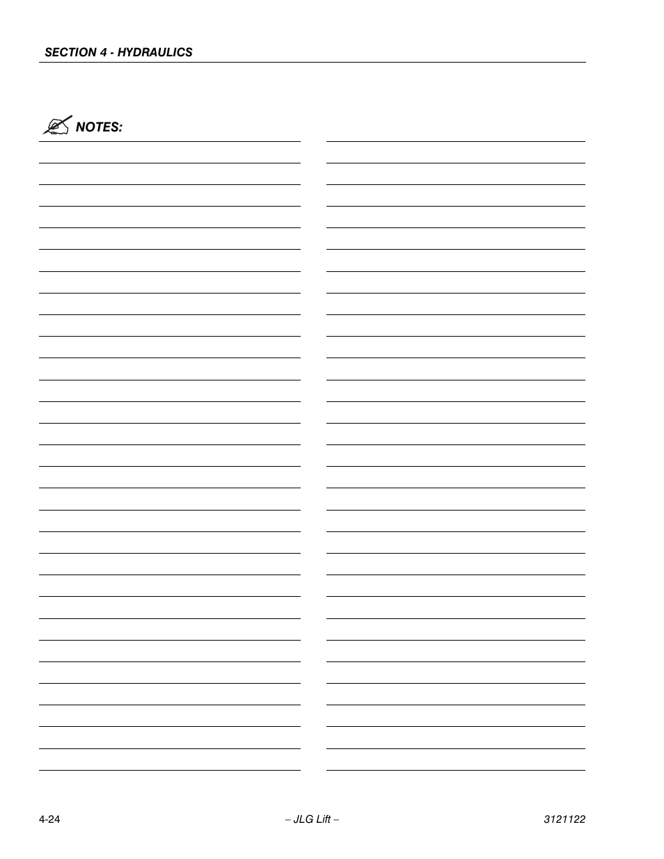 JLG M4069 ANSI Service Manual User Manual | Page 96 / 150