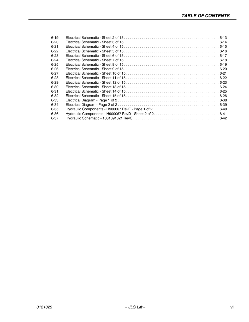 JLG 80SL Service Manual User Manual | Page 11 / 162
