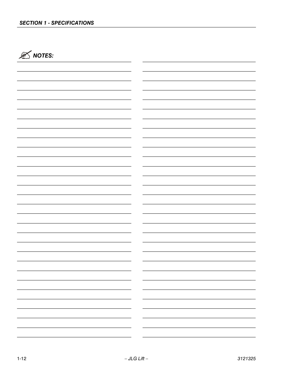 JLG 80SL Service Manual User Manual | Page 24 / 162