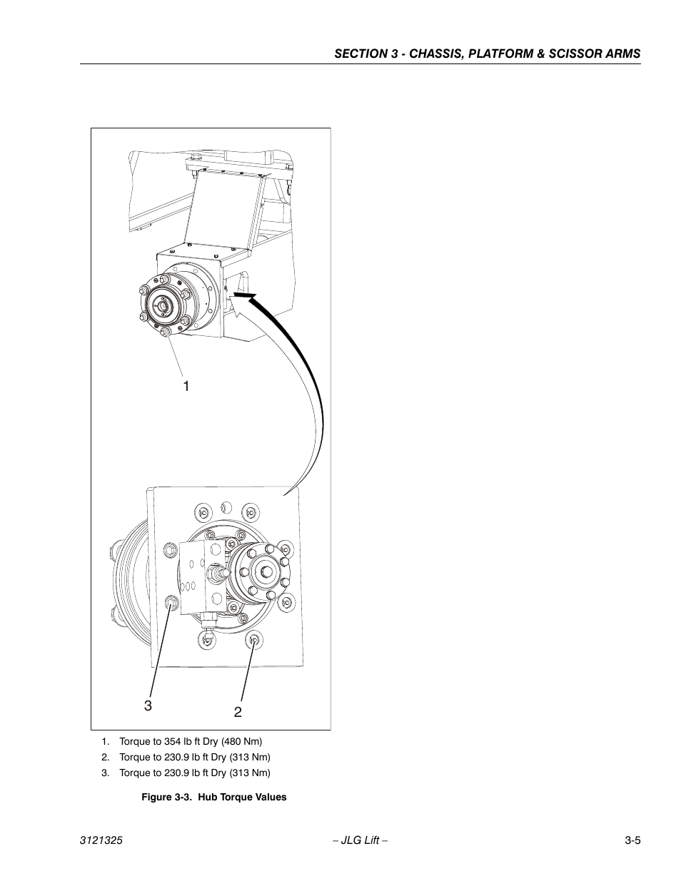 Hub torque values -5 | JLG 80SL Service Manual User Manual | Page 41 / 162