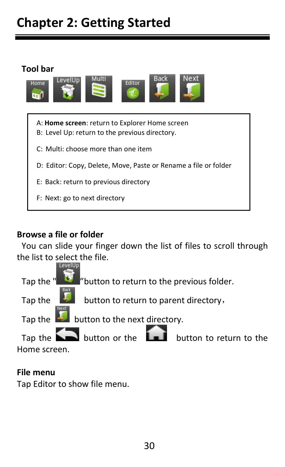 Chapter 2: getting started | Aluratek AEBK08FB User Manual | Page 35 / 49