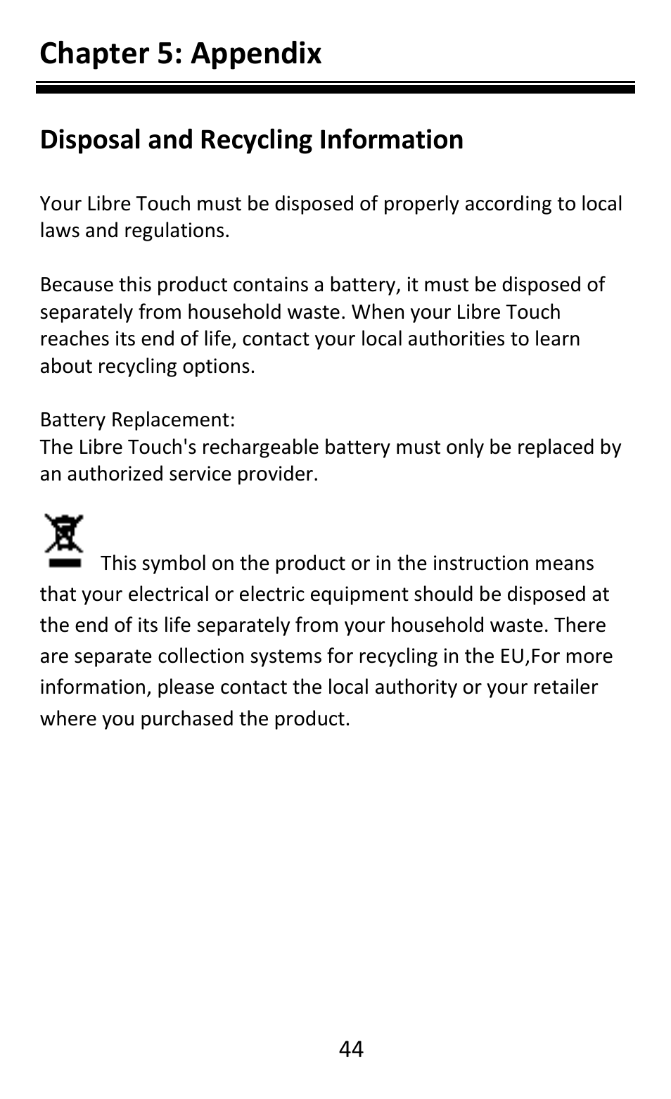 Chapter 5: appendix | Aluratek AEBK08FB User Manual | Page 49 / 49