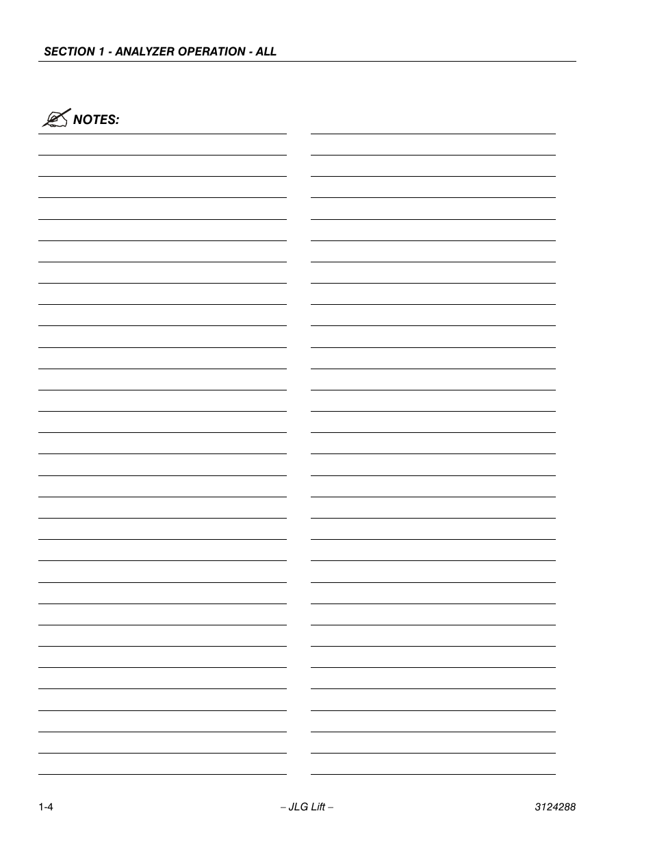 JLG LSS Scissors User Manual | Page 12 / 78
