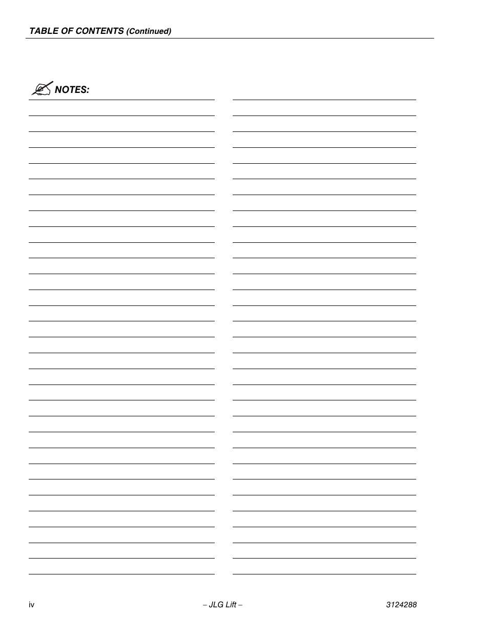 JLG LSS Scissors User Manual | Page 8 / 78