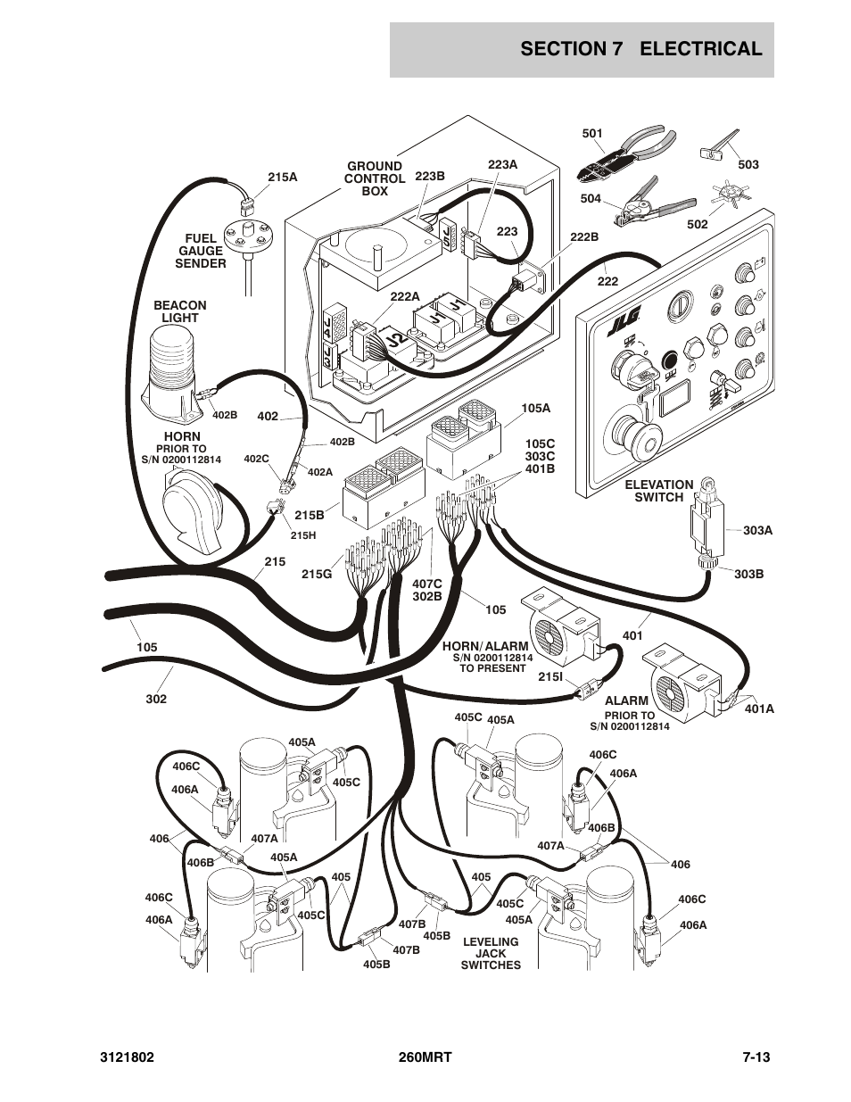 JLG 260MRT Parts Manual User Manual | Page 137 / 172
