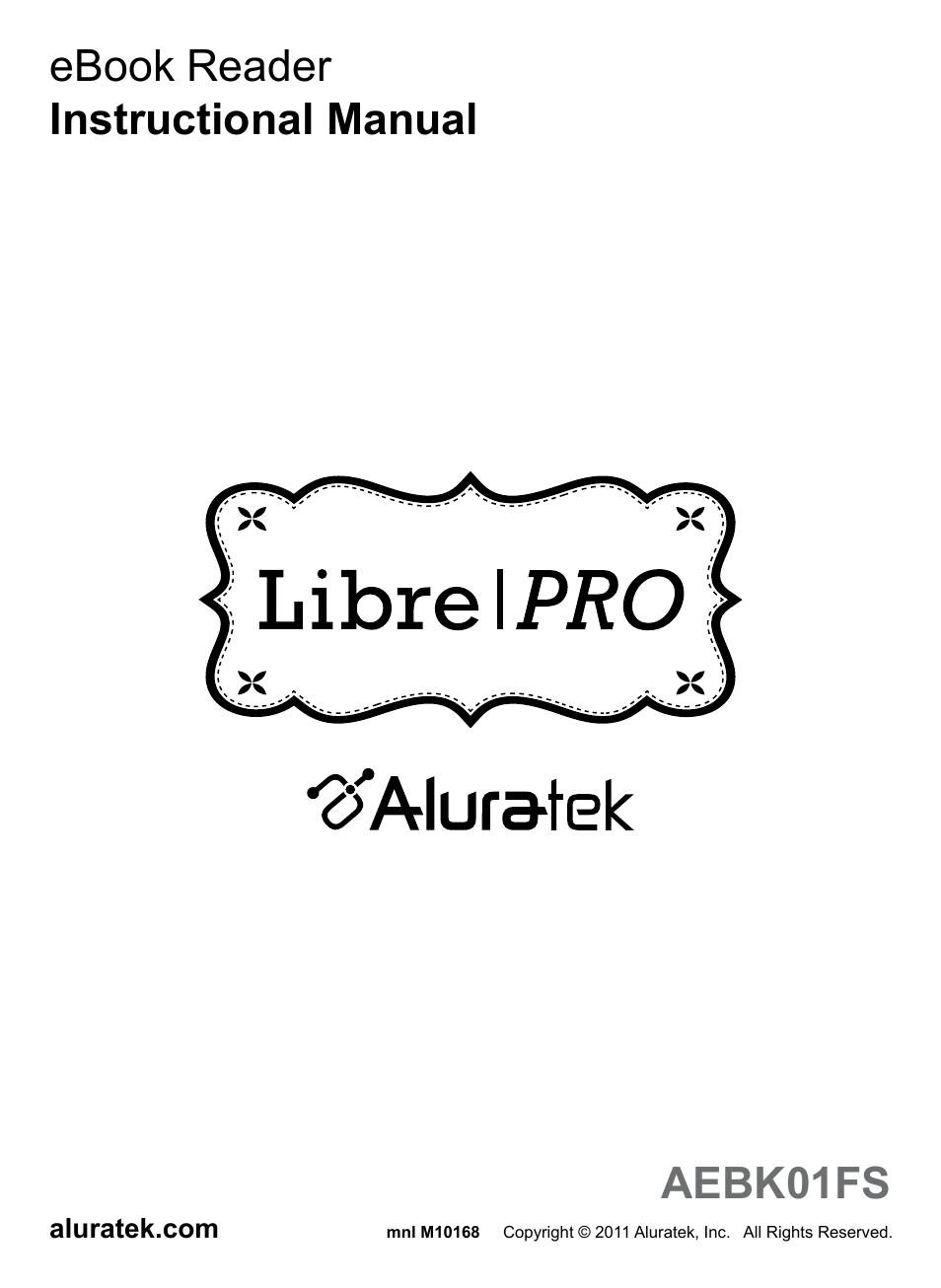 Aluratek AEBK01FS User Manual | 26 pages