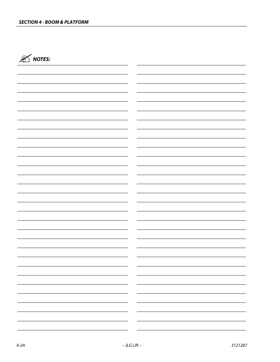 JLG 24RS Service Manual User Manual | Page 124 / 264