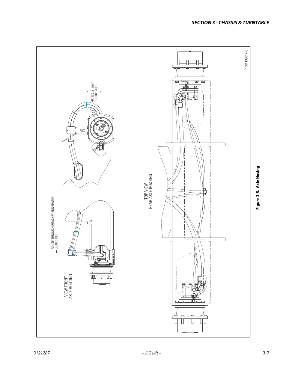 Axle hosing -7 | JLG 24RS Service Manual User Manual | Page 45 / 264