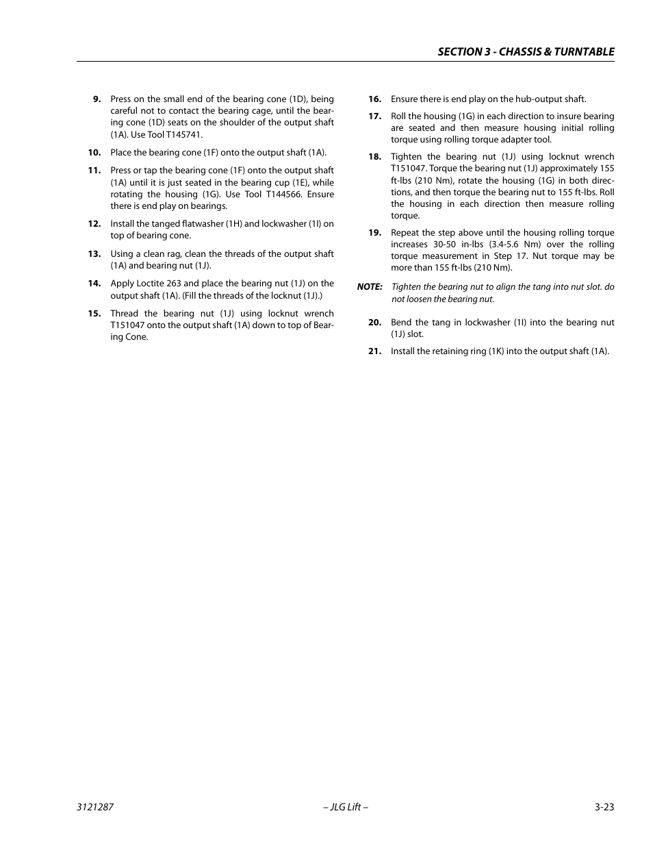 JLG 24RS Service Manual User Manual | Page 61 / 264