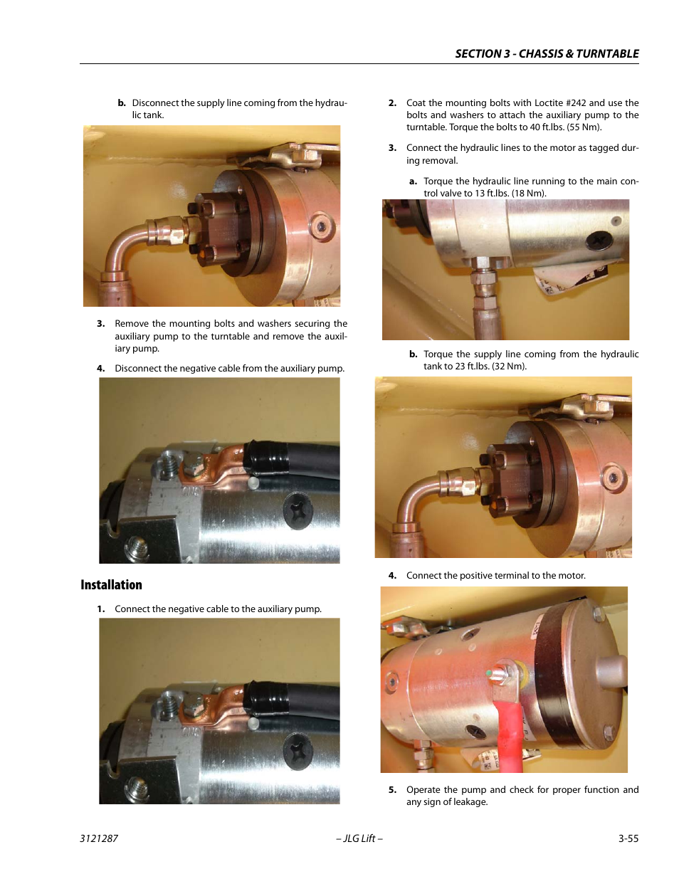 Installation, Installation -55 | JLG 24RS Service Manual User Manual | Page 93 / 264