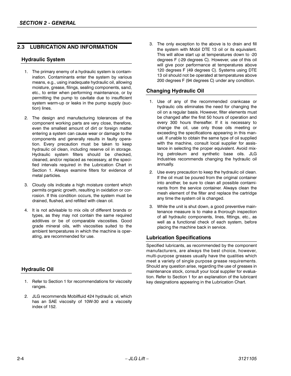 JLG 120-SXJ ANSI Service Manual User Manual | Page 24 / 120