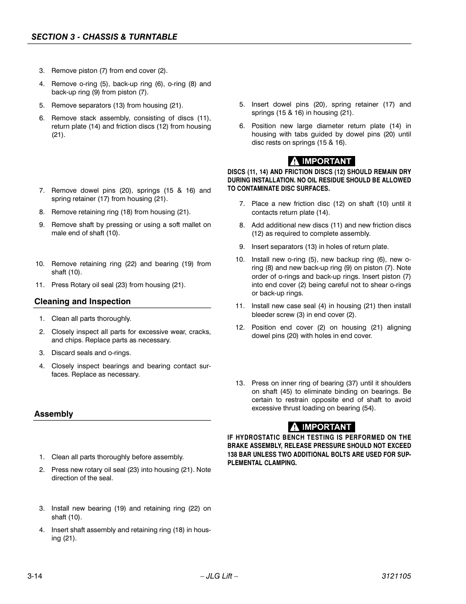 JLG 120-SXJ ANSI Service Manual User Manual | Page 42 / 120