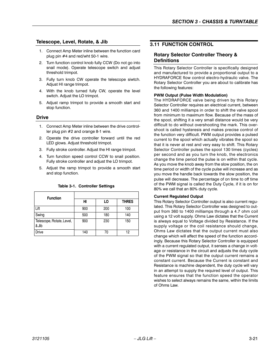 JLG 120-SXJ ANSI Service Manual User Manual | Page 49 / 120