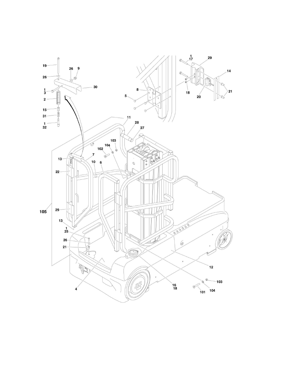 JLG 10MSP (3121229-2014) Parts Manual User Manual | Page 46 / 92