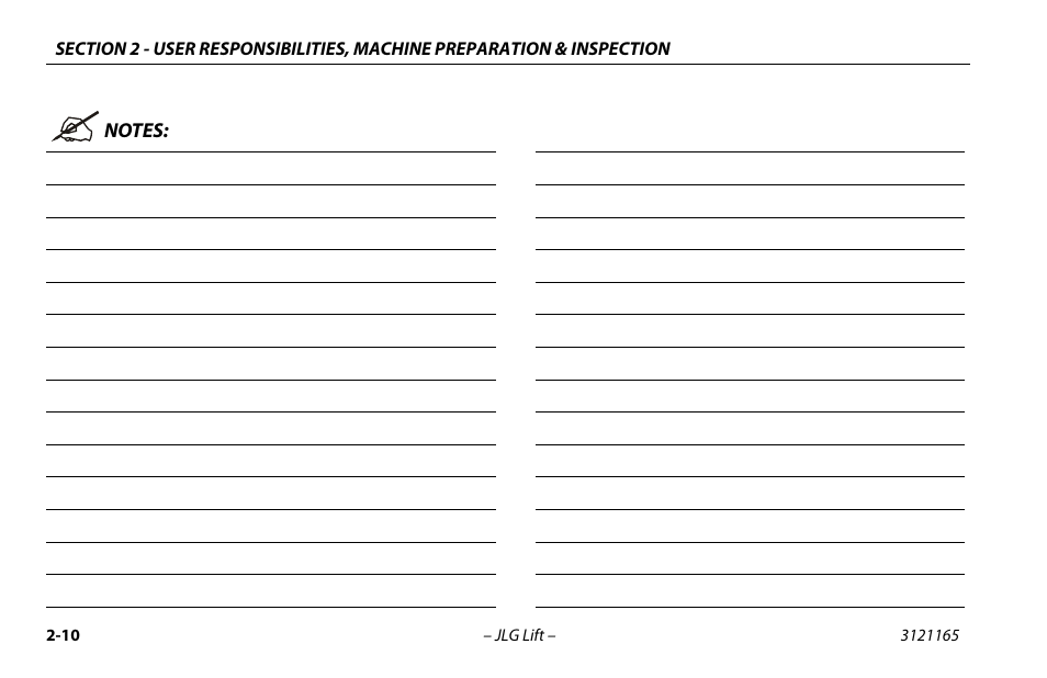 JLG 3246ES Operator Manual User Manual | Page 30 / 114