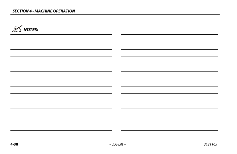 JLG 3246ES Operator Manual User Manual | Page 88 / 114