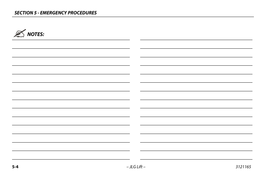 JLG 3246ES Operator Manual User Manual | Page 92 / 114