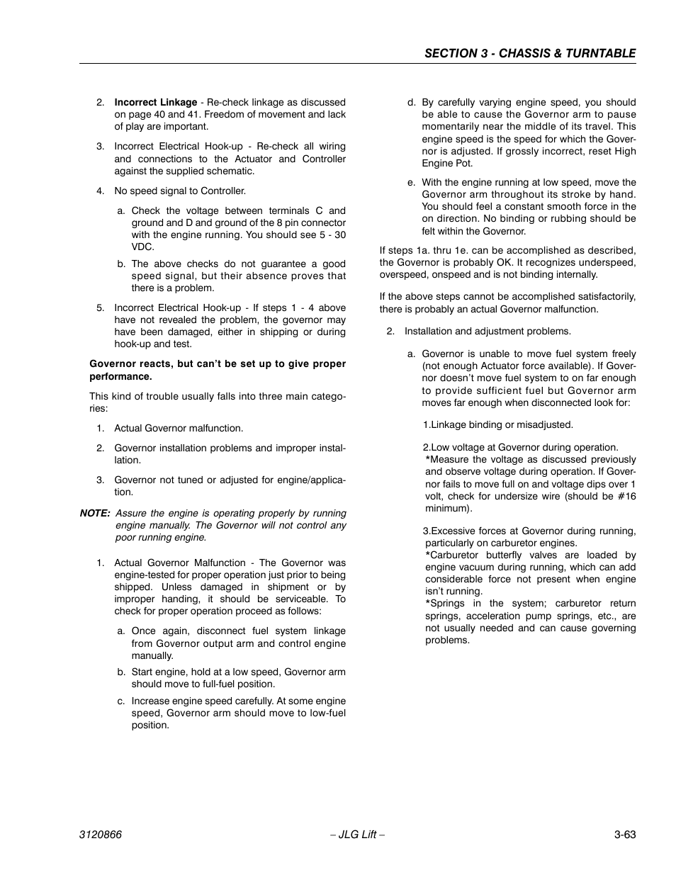 JLG 601S Service Manual User Manual | Page 103 / 240