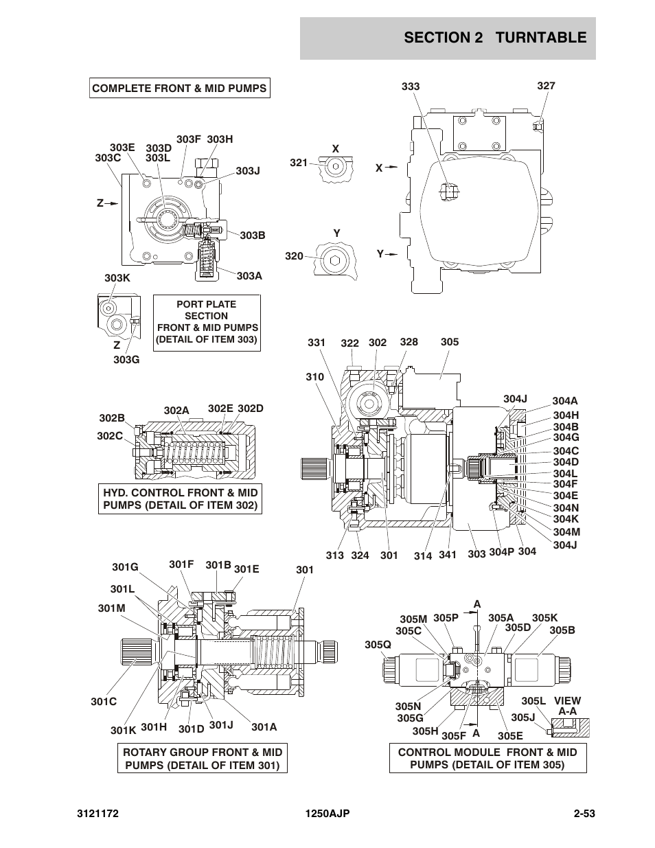 JLG 1250AJP Parts Manual User Manual | Page 111 / 406