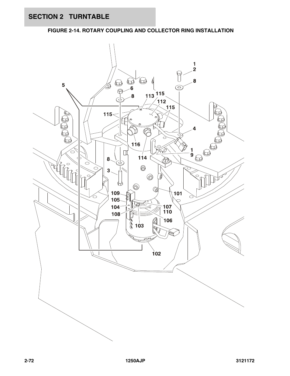 JLG 1250AJP Parts Manual User Manual | Page 130 / 406