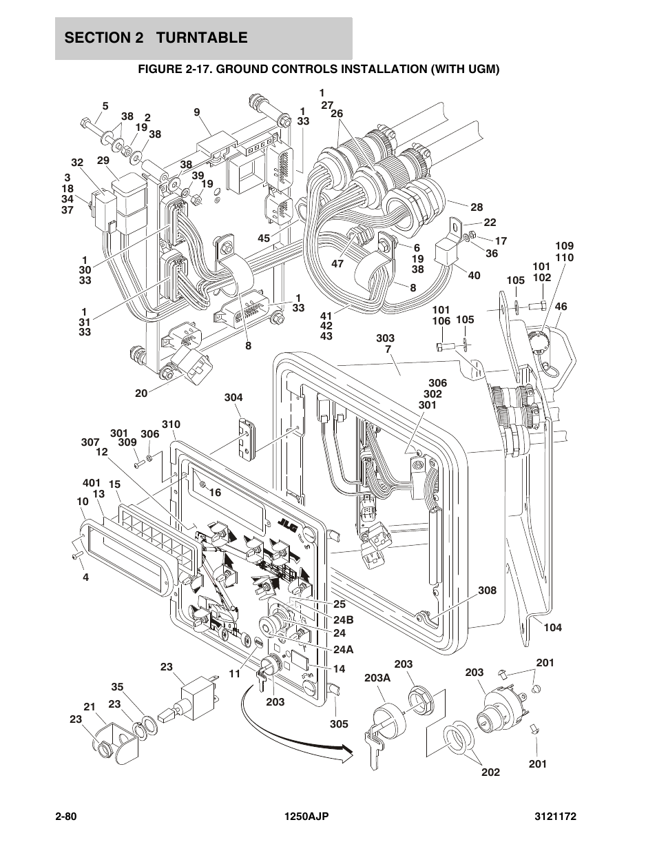 JLG 1250AJP Parts Manual User Manual | Page 138 / 406