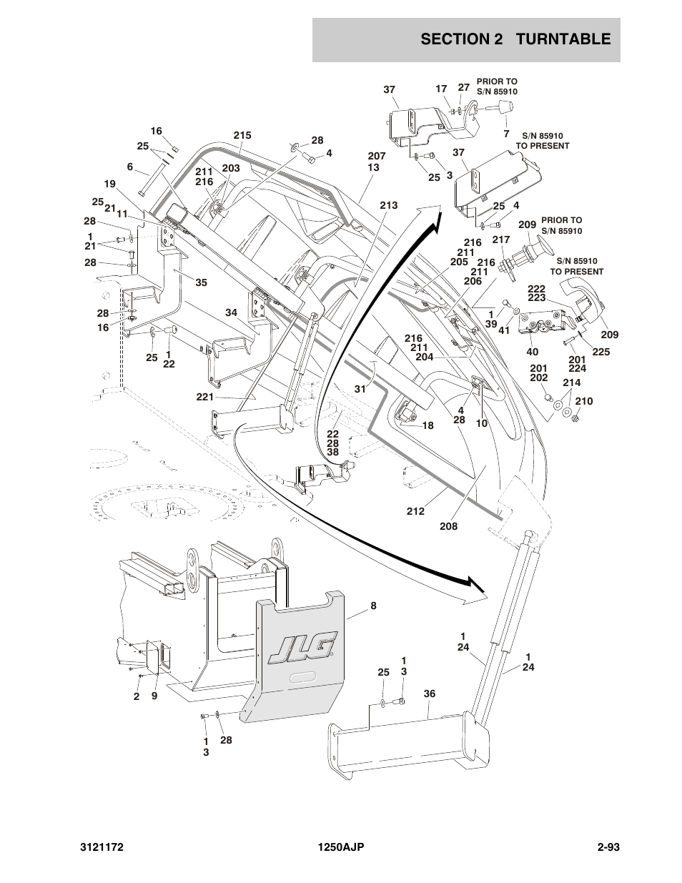 JLG 1250AJP Parts Manual User Manual | Page 151 / 406