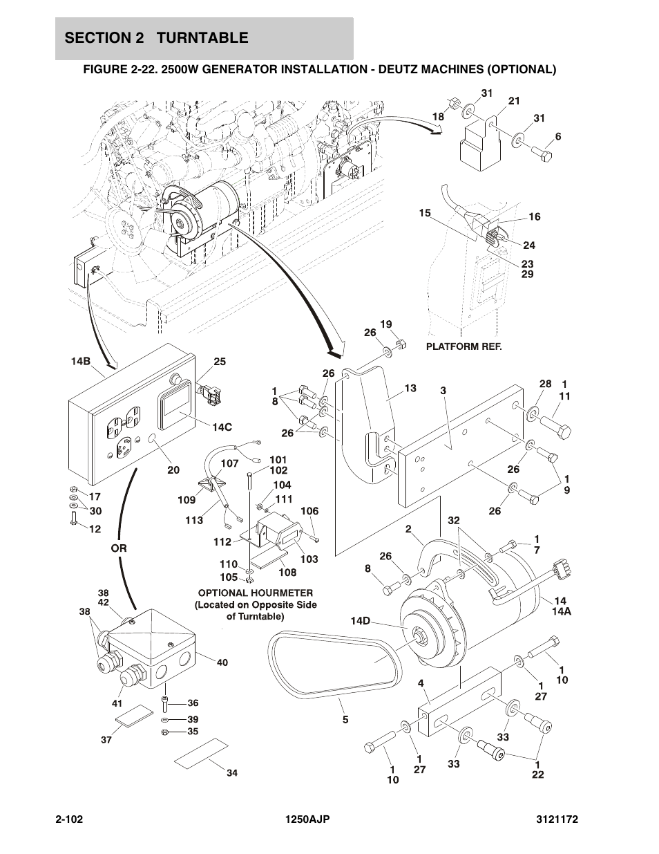 JLG 1250AJP Parts Manual User Manual | Page 160 / 406