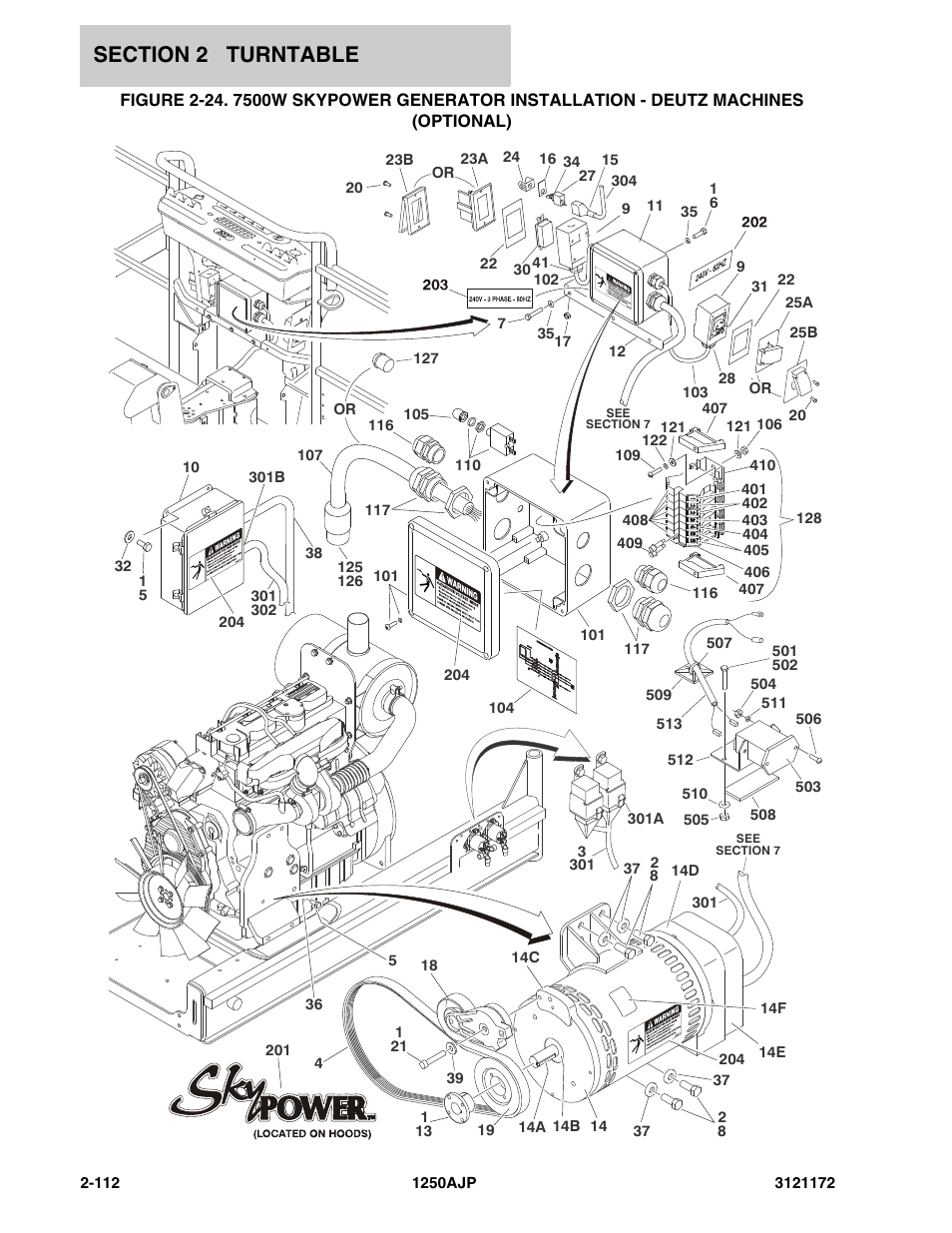 JLG 1250AJP Parts Manual User Manual | Page 170 / 406