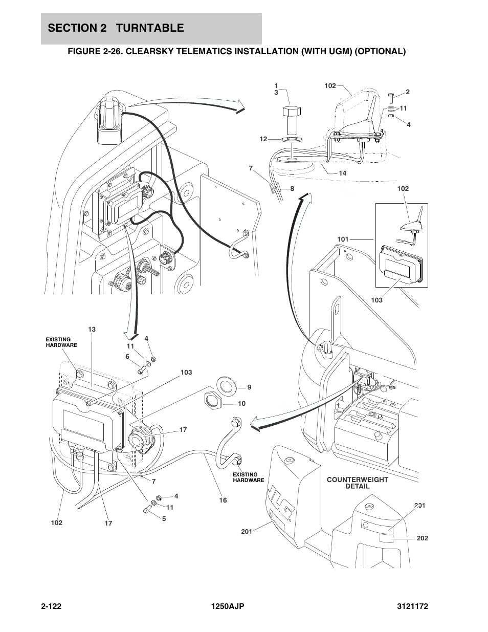 JLG 1250AJP Parts Manual User Manual | Page 180 / 406